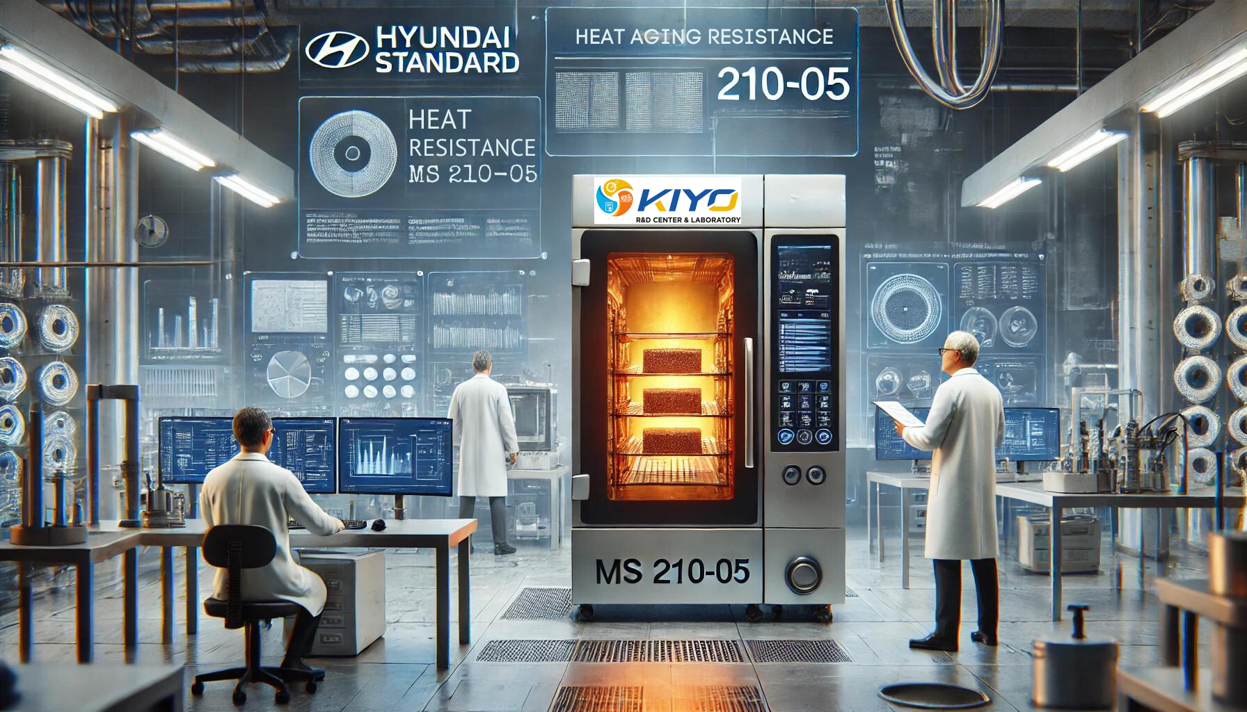 Heat Aging Resistance Test - Hyundai Standard (MS 210-05)