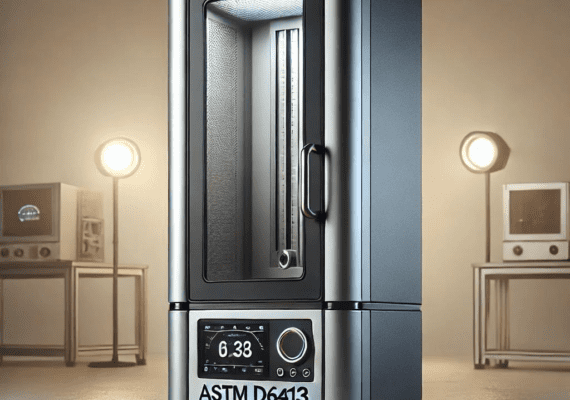 Vertical Flammability Testing As per standard ASTM D 6413