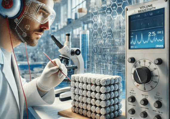 Volume Resistivity Testing As Per ASTM D257