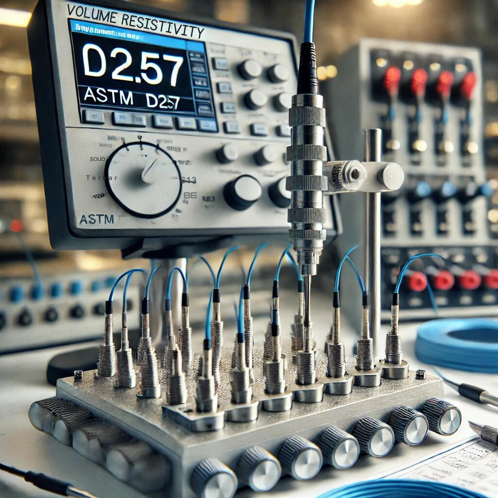 Volume Resistivity Testing As Per ASTM D257